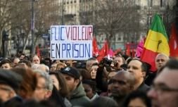 Manifestation à Paris contre les violences policiÚres, le 18 février 2017