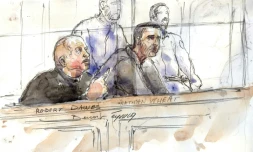 Le Britannique Robert Dawes aux assises de Paris, le 21 décembre 2018