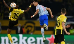 Malgré un but de Cristiano Ronaldo, Manchester United s'incline à Berne face aux Young Boys, le 14 septembre 2021 