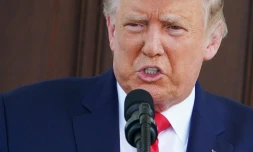 Le président américain s'exprime depuis la Maison Blanche le 7 septembre 2020