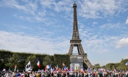 Manifestation contre le pass sanitaire à Paris, le 4 septembre 2021
