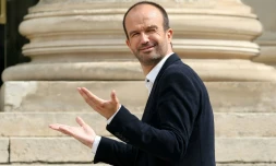 Le député insoumis Manuel Bompard, le 9 juillet 2024 à Paris