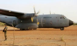 Un Transall français au Tchad le 17 juin 2007