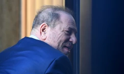 Harvey Weinstein arrive au tribunal pénal de Manhattan le 14 février 2020