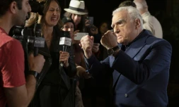 Le réalisateur Martin Scorsese, le 24 octobre 2019, lors de la premiÚre de "The Irishman" pour Netflix