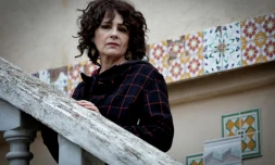 L'actrice Anouk Grinberg Ă Montreuil, en banlieue parisienne, le 1er mars 2024