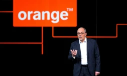 Le PDG d'Orange Stéphane Richard à Paris le 16 mars 2016