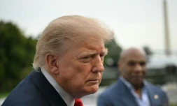 Donald Trump à la Maison Blanche à Washington, le 9 octobre 2026