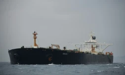 Le pétrolier Grace 1 au large de Gibraltar le 6 juillet 2019