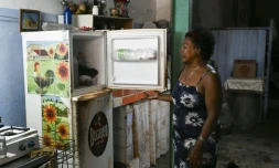 Arminda de la Cruz, dans son appartement de La Vieille Havane, à Cuba, le 18 mai 2026