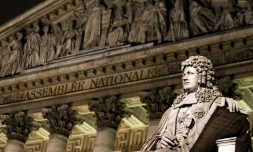 Le Palais Bourbon à Paris, le 4 février 2013