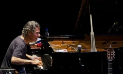 Chick Corea en concert, le 13 septembre 2014 au festival Ajazzgo Ă Cali, en Colombie