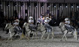 Défilé Dior dans les Grandes Ecuries de Chantilly, le 25 mai 2018