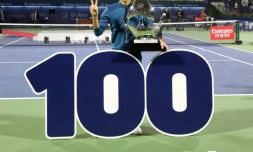 Le Suisse Roger Federer remporte à Dubaï le 100e titre de sa carrière le 2 mars 2019