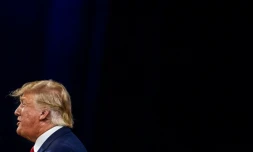 L'ancien présdient américain Donald Trump lors d'un rassemblement de conservateurs à Orlando, en Floride, le 26 février 2022