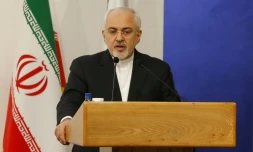 Le minsitre Iranien des Affaires étrangères, Javad Zarif, le 8 janvier 2018 à Téhéran