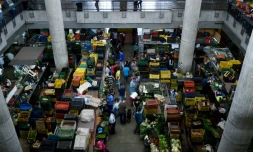 Le marché municipal de Chacao à Caracas, le 7 juin 2018