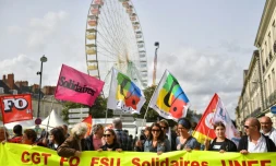 Manifestation contre la loi travail, le 12 septembre  2017 à Nantes