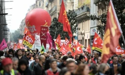 Pour cette journée internationale des travailleurs, la CGT recense plus de 265 rassemblements et manifestations en France, dans la fourchette "haute", selon la secrétaire confédérale Céline Verzeletti