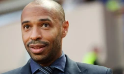 Thierry Henry au Stade Louis II, à Monaco, le 18 septembre 2018