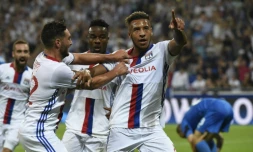 Corentin Tolisso a ouvert le score pour Lyon face au Dinamo Zagreb en Ligue des champions, le 14 septembre 2016 au Parc OL