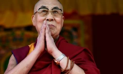 Le Dalaï Lama à Aldershot au Royaume-Uni le 29 juin 2015