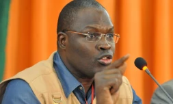 Le maire de Dakar, Khalifa Ababacar Sall, le 13 mars 2011 à Niamey