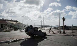 Le port de Marigot sur l'île de Saint-Martin le 8 septembre 2017