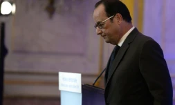 François Hollande, le 6 octobre 2016 à Paris