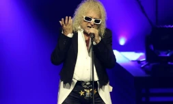 Le chanteur français Michel Polnareff, le 8 novembre 2016 à Nice
