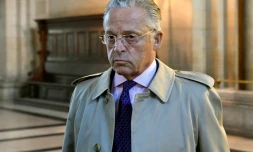 Guy Wildenstein arrive au tribunal le 22 septembre 2016