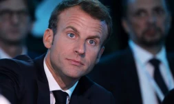 Le président Emmanuel Macron, le 26 septembre 2018 à New York