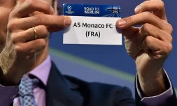 L'AS Monaco déjà présent lors du tirage au sort des quarts de finale de la Ligue des Champions le 20 mars 2015 à Nyon