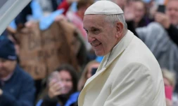 Le pape François en visite à Knock en Irlande, le 26 août 2018