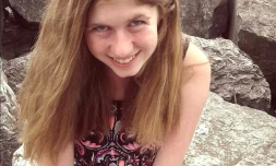 L'Américaine Jayme Closs, 13 ans, a été retrouvée le 10 janvier 2019 près de trois mois après la mort de ses parents. Photo d'elle non datée transmise par la police de Barron, Wisconsin. 