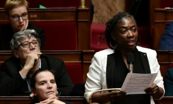 Danièle Obono à l'Assemblée nationale, le 19 décembre 2018