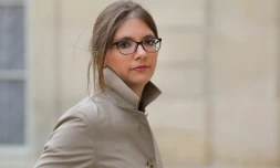 Aurore Bergé le 25 novembre 2017 à Paris