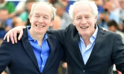 Luc and Jean-Pierre Dardenne le 18 mai 2016 Ă Cannes oĂč ils prĂ©sentaient "La Fille Inconnue"