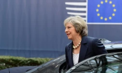 La Première ministre britannique Theresa May le 20 octobre 2016 à Bruxelles