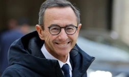Le ministre de l'Intérieur Bruno Retailleau la l'Elysee à Paris, le 6 novembre 2024