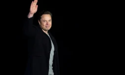 Le patron de Tesla et SpaceX, Elon Musk, le 10 février 2022 à Boca Chica, au Texas