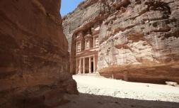 La cité antique de Petra, vide de touristes, le 1er juin 2020