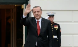Le président turc Recep Tayyip Erdogan, à la Maison Blanche à Washington, le 31 mars 2016