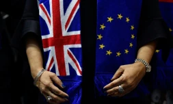 L'UE et le Royaume-Uni se sont renvoyé vendredi la responsabilité de l'absence de progrÚs  aprÚs une semaine de discussions sur leur relation post-Brexit, laissant planer un doute sur leur capacité à s'entendre comme prévu d'ici la fin de l'année