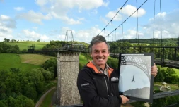 Le Néo-Zélandais Alan John Hackett à la Ferrière-Harang, en France, le 6 juin 2017