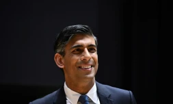 Le Premier ministre britannique Rishi Sunak, le 23 mai 2023 à Londres