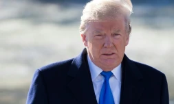 Le président américain Donald Trump, le 5 janvier 2018 à la Maison Blanche, à Washington