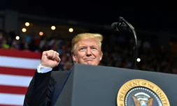 Le président américain Donald Trump, à Grand Rapids (Michigan) le 28 mars 2019