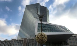 Le siège de la BCE en décembre 2018 à Francfort, en Allemagne