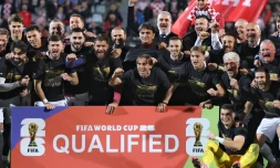 La Croatie s'est qualifiée pour le Mondial-2026 en battant les Iles Féroé (3-1) à Rijeka le 14 novembre 2025
